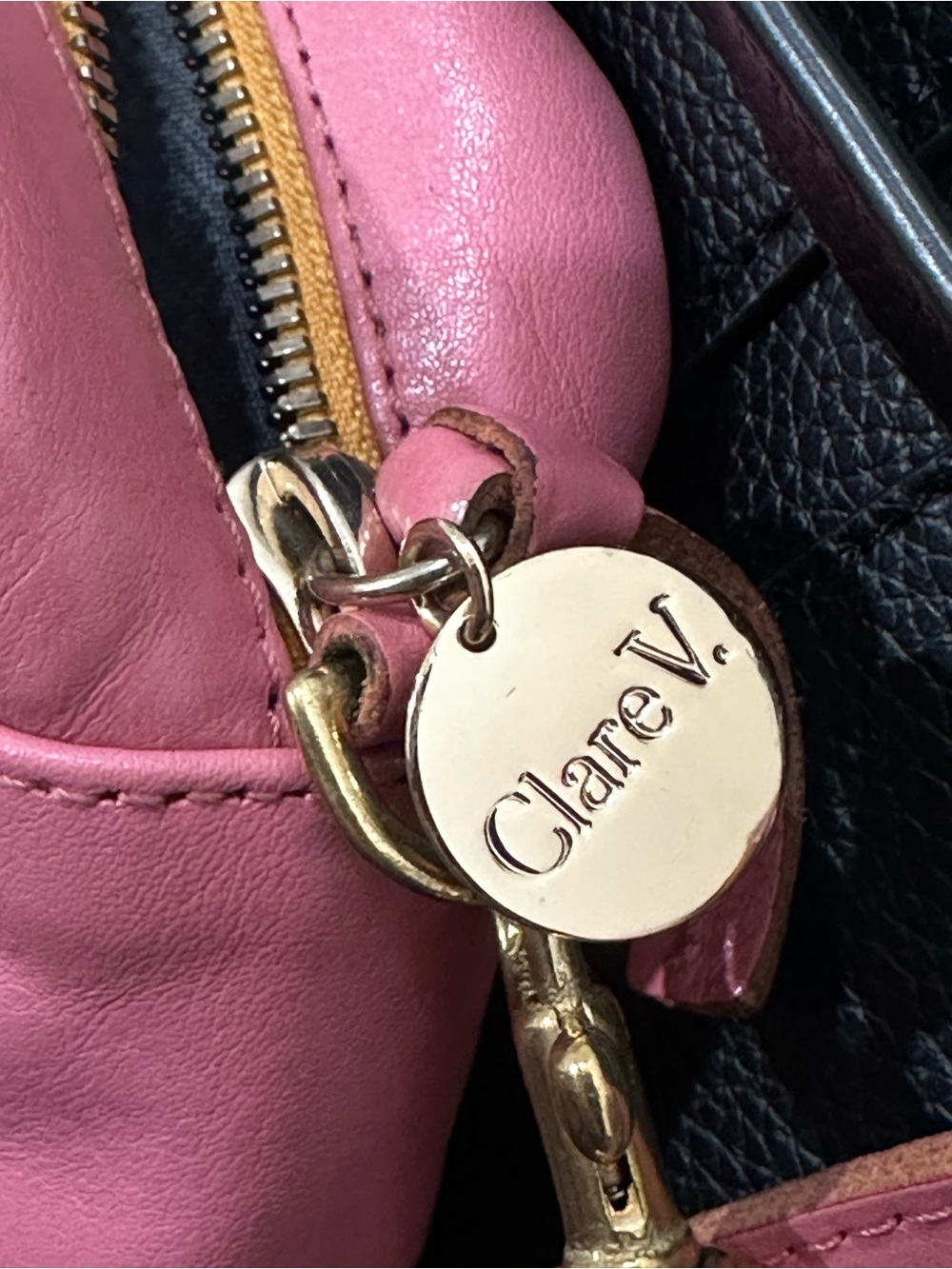 Clare V. Lollipop Midi Sac Leather Crossbody Bag - Picture 5 of 6